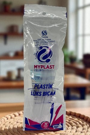 MyPlast Plastik Bıçak - 10 Adet