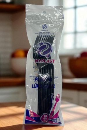 MyPlast Plastik Çatal - 10 Adet